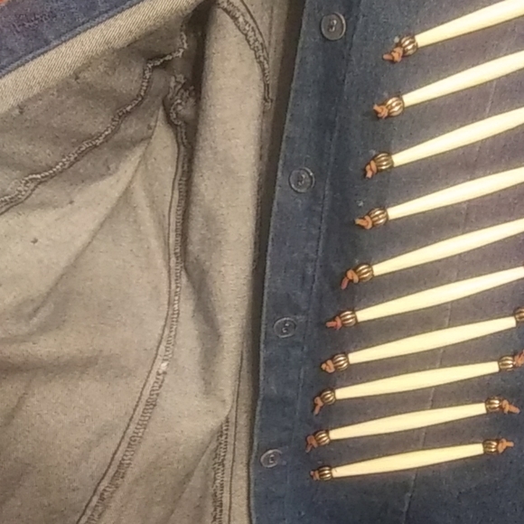 Native American Denim Tunic - Picture 5 of 8